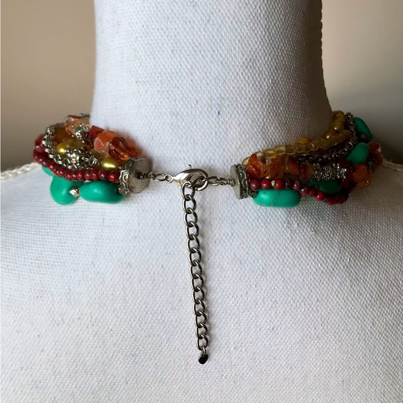 Boston Proper 7 Strand Twisted Necklace - Picture 2 of 9